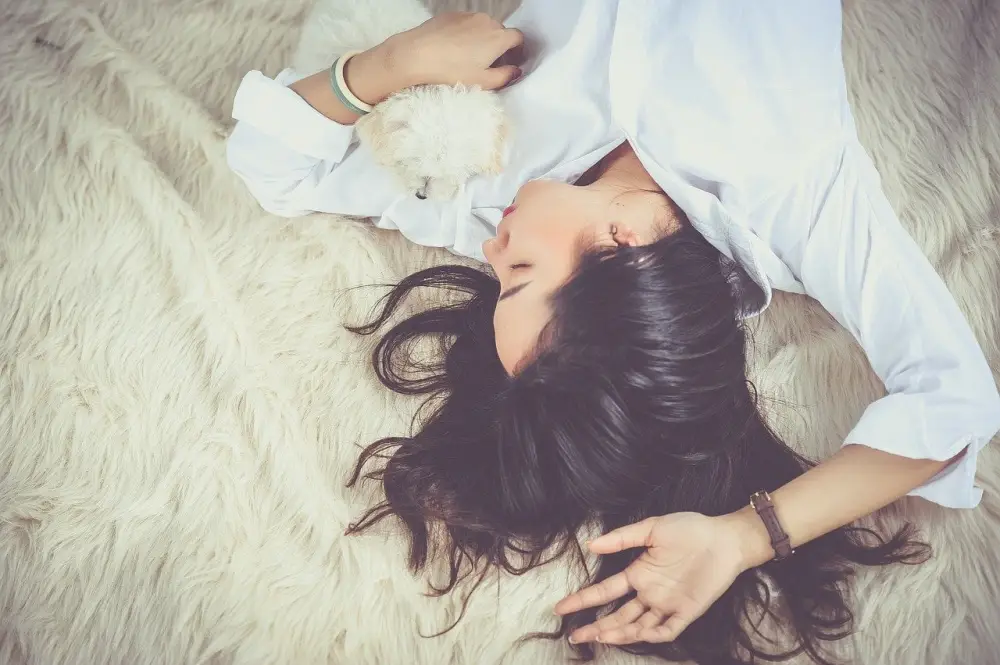 girl, sleep, female