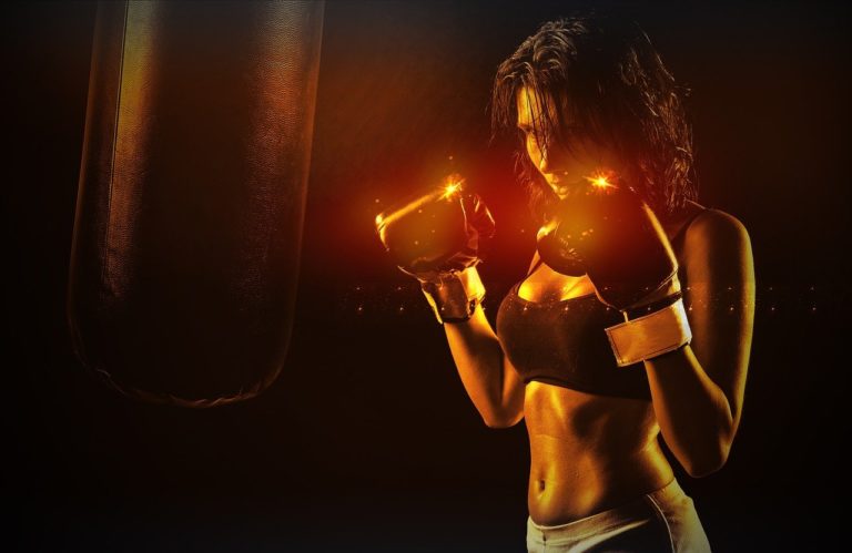 girl, boxer, sport